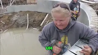 Installing True Track Before Concrete Arrives #shorts