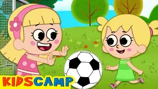 ⚽️ Football Song For Kids | Soccer Ball | Baby Songs By KidsCamp