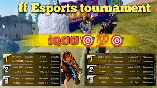 ff esports tournament iQOO 🎯💯🎯/ #WIZ LOGOUT #DEVIL ARMY #TEAM GUJART