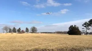 DJI F450 RETRAX Flight Test