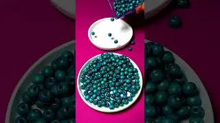 Very Satisfying Blue Beads in Reverse! #MrReverse #short #shorts #shortvideos #Reverse #beads
