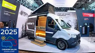 ELAN POP-UP 2026 ROOF TENT FOR CAMPERVANS CARAVAN SALON 2025 DUSSELDORF