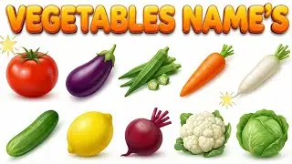 Tomato, Potato, Onion! 🍅🥔 Learn 20 Vegetables Name | Healthy Food Video |Jan 22