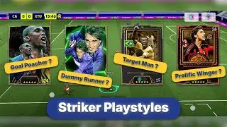 Описание стилей игры нападающих в eFootball 2026