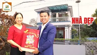 Mẫu nhà 2 tầng đẹp 7.5 m x 12.5 m có 3 phòng ngủ | Cảm ơn gia dình chị Hà anh Toản ở Quảng Ninh