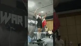 Raul Cano Campeon Furia de Titanes 2024 Barranquilla Colombia. Saul Power. Cat. 100kg