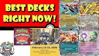 The Best Pok&eacute;mon TCG Decks For the European Championships! EUIC Preview! Best Decks Right Now!
