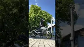Honda cb125r STORM GP exhaust sound
