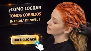 Como lograr un tono cobrizo nivel 8 correctamente