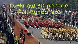 Lucknow Republic Day Parade full Rehearsal 2026 | Charbagh to K.D Babu Stadium | Bittoo Pandey vlogs