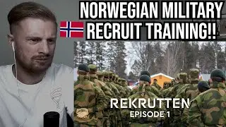 Reaction To Rekrutten - Episode 1 (Life as a Norwegian Military Recruit)