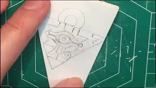 Cutting paper into a Millennium Puzzle (Yu-Gi-Oh!) parammetrical