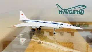 Herpa Wings Tupolev Design Bureau Tupolev TU-144S Le Bourget 1975 562720 Flugzeug Modell WINGSMO