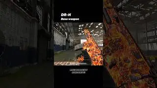 DR-H with Blistering Magma camo 🌋 #codm #shorts