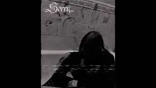 Sorry - I Withdrew Myself into Isolation