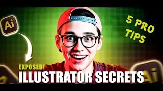 Illustrator के 5 Secret Tips 😱 | 99% Designers को ये नहीं पता!
