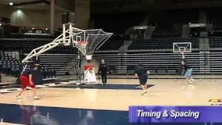 Amazing Basketball Shooting Machine - The Gun - by Shoot-A-Way - Timing and Spacing