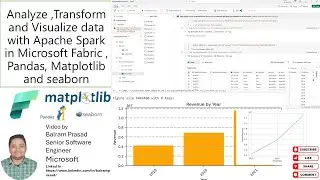 Analyze Data with Apache Spark in Microsoft Fabric |  Visualizations with Matplotlib & Seaborn