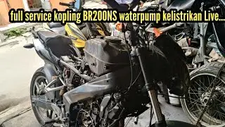 full service br200/ktm duke cek kopling waterpump dll....