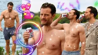 😍 NEW! GORGEOUS JAMIE DORNAN STARS IN NEW SOFT DRINK ADVERT 🥤 ❤️&zwj;🔥🔥❤️&zwj;🔥