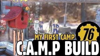 My First FALLOUT 76 CAMP Build... (AMV Style)