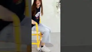 Bathroom Chair with Wheel