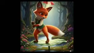 🦊🎶 fox dancing on song | گانے پر ناچتا لومڑ #kids #animation #foryou