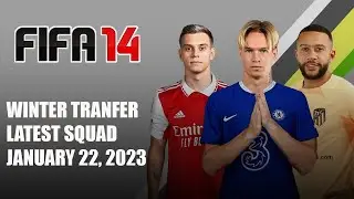 FIFA 14 New Transfer | Latest Squad 2023 | FIFA 14 Next Season 2022/23 | FIFA 23  Facepack FIFA 14