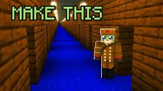 How to make an infinitely generating hallway on Minecraft Bedrock Edition. (no mods)