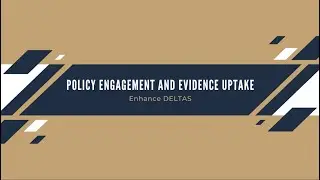 Policy Engagement and Evidence Uptake Programme: Ruby Mcharo, Ph.D.