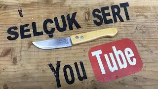 Bıçak Sapı Yapımı // Knife Handle Making
