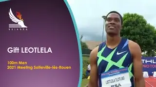 2021; July 11 Meeting Sottevile - 100m Men, Gift Leotlela