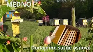 21. 04  2023.  Dodavanje satnih osnova, rotiranje nastavaka, sprečavanje rojevnog nagona ...