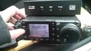 LDG IT-100 Tuner Test
