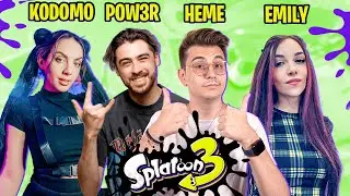 Hemerald Pow3r Kodomo ed Emily VS TWITCH ITALIA - Splatoon 3 ITA