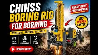 Massive Chinese Boring Rigs: The Engineering Beasts That Build india's Infrastructure