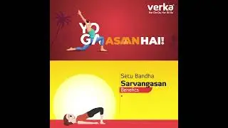 Experience the benefits of Setu Bandha Sarvangasan with Verka!