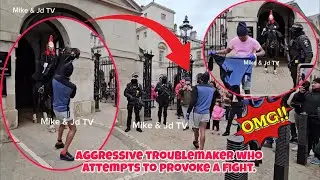 &ldquo;Guard STANDS His Ground Against Aggressive Troublemaker Who Tries to Start a Fight. Royal Guard! 