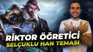 AOV RİKTOR &Ouml;ĞRETİCİ OYNANIŞ | TR &Ouml;ZEL SEL&Ccedil;UKLU HAN TEMASI !!!