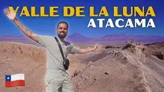 IMPRESIONANTE EL VALLE DE LA LUNA Y SAN PEDRO DE ATACAMA 🇨🇱| CAMINANDO POR EL MEDIO DEL DESIERTO 🏜️