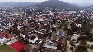 Murrhardt am 25.01.26 mit der Mini4 pro vor dem 