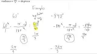 Radians and Drawing Angles