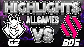 G2 ESPORTS VS BDS GAMES HIGHLIGHTS LEC 2023 SUMMER SEASON PLAYOFFS - LEAGUE OF LEGENDS - ESPA&Ntilde;OL