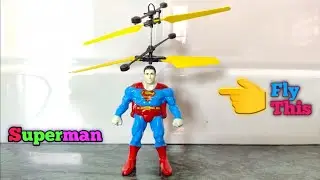 🔥Superman infrared helicopter (Unboxing & flying testing).