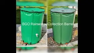 PVC Tree Watering Bag Durable Garden Rain Collection Bucket
