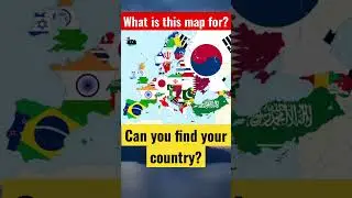 Asian Countries Vs European Countries #shorts