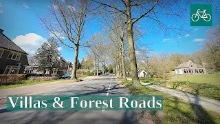 Green Wealth & Grand Villas: Arnhem–Velp–Rozendaal Cycling Loop | 4K Virtual Cycle Ride