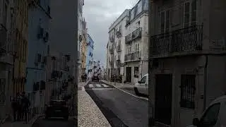 Walking on empty streets of Lisbon on a Sunday morning 🌅