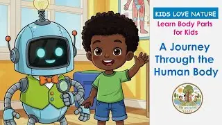 Learn Body Parts for Kids! 🤖 Pip the Robot’s Head to Toes Adventure | Kindergarten Educational Story