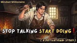 Stop Talking. Start Doing. (The Psychology of Silence) | Mindset Millionaire.